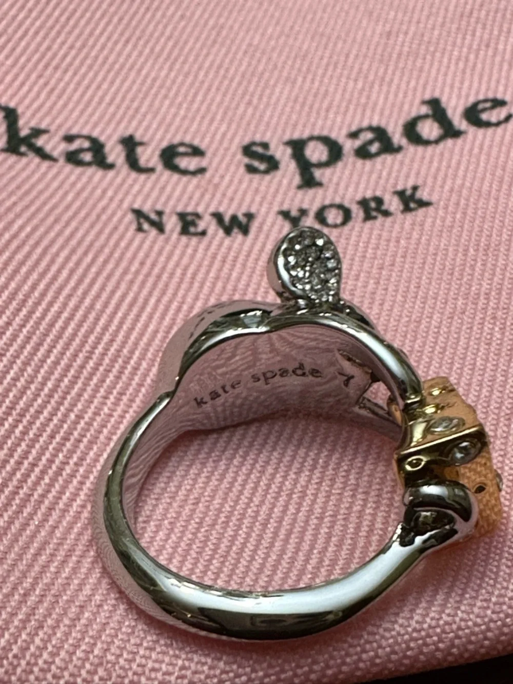KATE SPADE YEAR OF THE RAT RING size 7 - Picture 7 of 9
